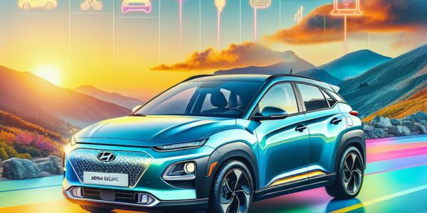 Hyundai Kona Electric wynajem długoterminowy